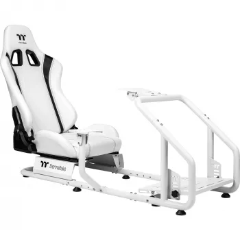 GR300 Racing Simulator Cockpit, Sim Rig (λευκό)