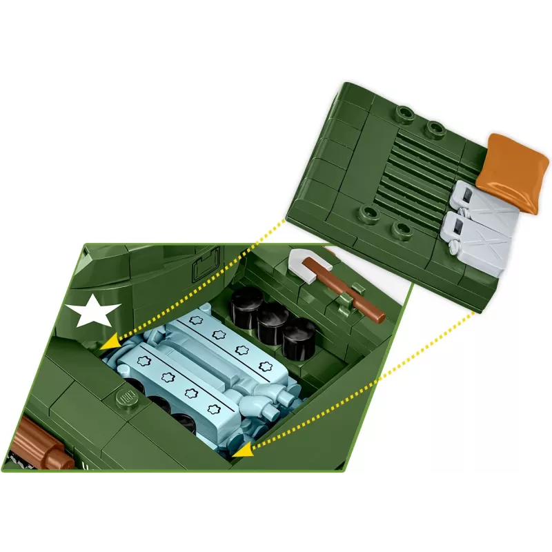 Blocks Sherman M4A2E8 865 τουβλάκια