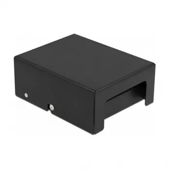 Patch Panel DeLOCK Keystone 4 Port μαύρο