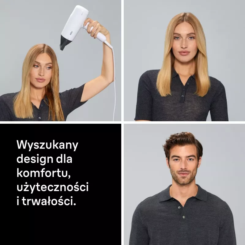 Πιστολάκι μαλλιών Braun BRHD226E 2200W Ionic Technology ελαφρύ