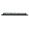 Patch Panel Extralink CAT6 UTP 0.5U 24 Θύρες