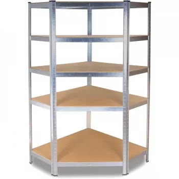 Ράφι Αποθήκευσης Εργαλείων Κήπου Top e shop Rack GC9030 — Γαλβανισμένο Ατσάλι & MDF, 900x300x1800 mm, ελεύθερο/επιτοίχιο, Χωρητικότητα 875 kg