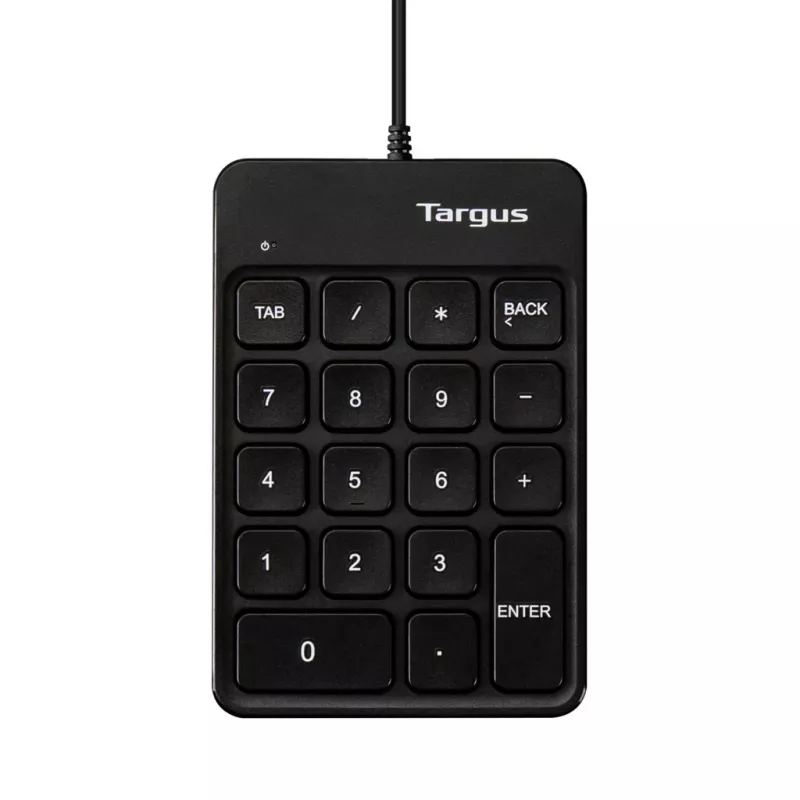 Targus AKP13GL Αριθμητικό πληκτρολόγιο Universal USB Μαύρο