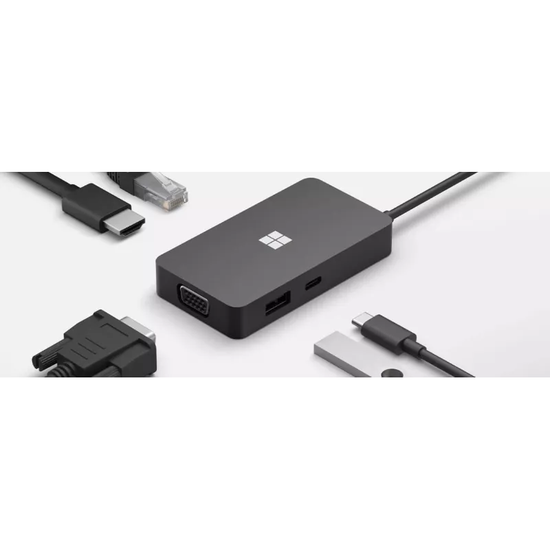 Dock φορητού υπολογιστή Microsoft 1E4-00002 μαύρο