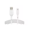 Belkin Καλώδιο PVC USB-A σε Lightning 2m λευκό