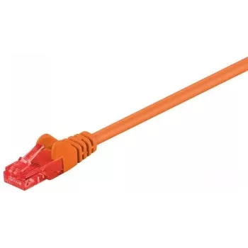Καλώδιο δικτύου Goobay 0,25 m 2x RJ-45 πορτοκαλί Cat6