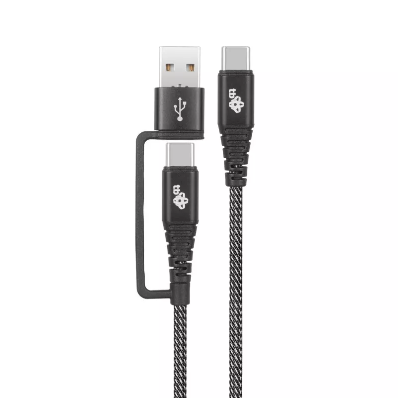 Καλώδιο USB-A σε C TB AKTBXKUCTOA120B 1,2 m, μαύρο