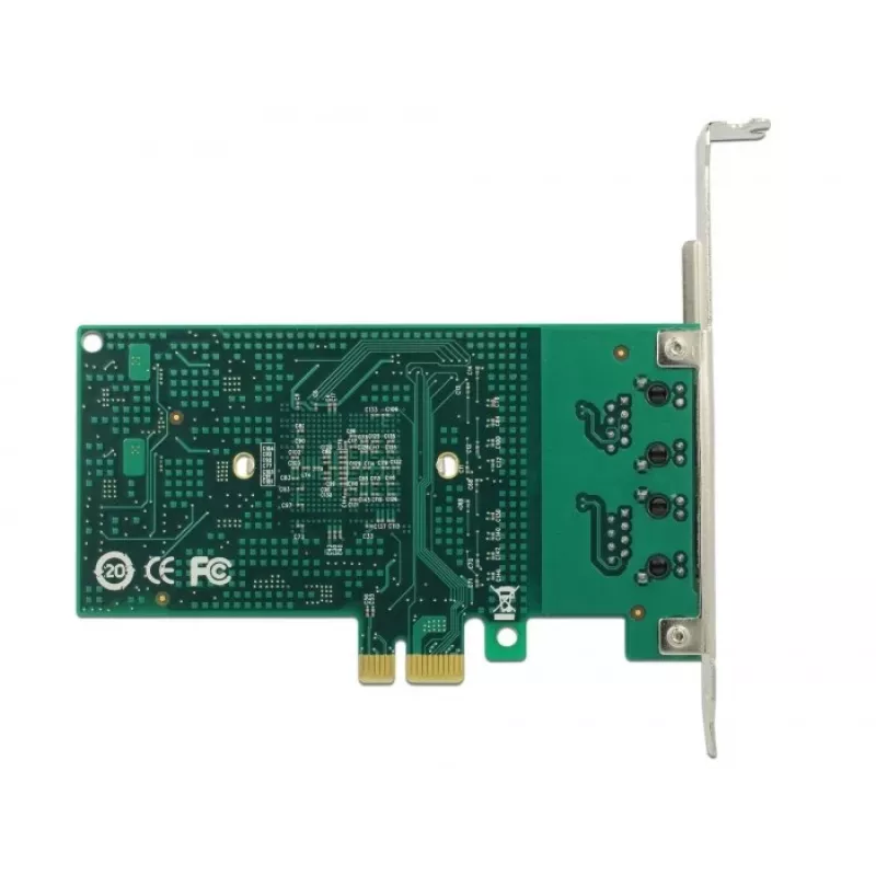 Delock Κάρτα PCIe 2x Gigabit LAN Προσαρμογέας Δικτύου
