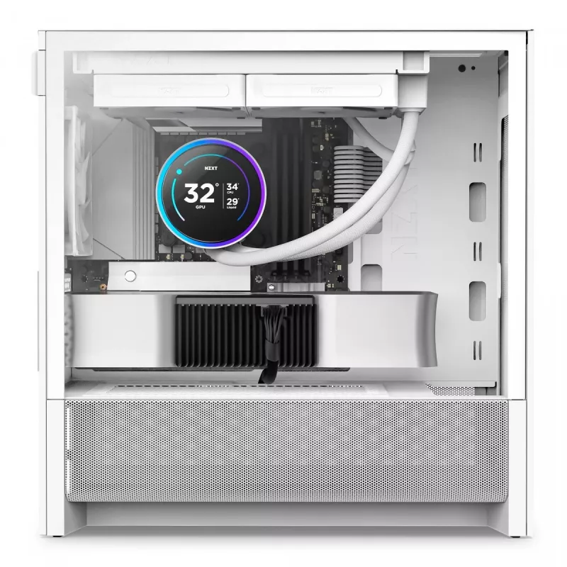 Κουτί PC NZXT H9 H3 Flow Midi Tower Λευκό