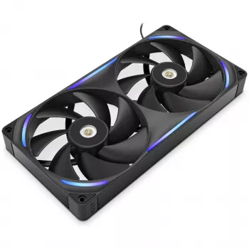 Ανεμιστήρας κουτιού υπολογιστή NZXT F280X 140 mm μαύρο, 1 τεμ., 280 × 140 × 30 mm