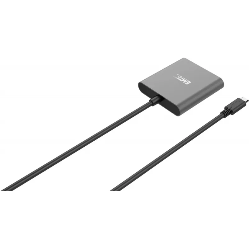 Αναγνώστης καρτών Emtec ECCAREADT610C USB 3.1 Γκρι
