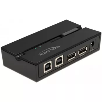 DeLOCK 11492 Διακόπτης δεδομένων υπολογιστή USB Type-A σε USB Type-B 0,48 Gbit/s