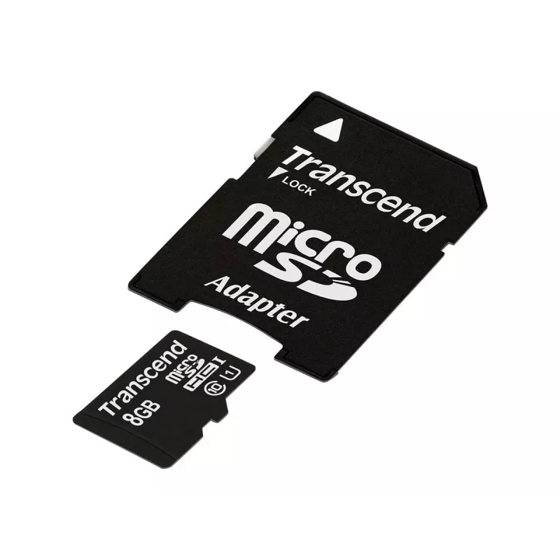 Transcend Premium - Κάρτα μνήμης Flash (περιλαμβάνεται αντάπτορας microSDHC/SD)