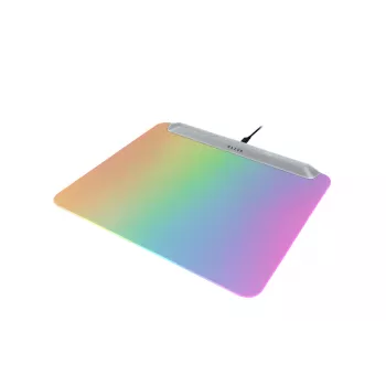 Gaming mousepad Razer Firefly V2 Pro White – οπίσθιος φωτισμός RGB, τροφοδοσία USB, αντιολισθητική βάση