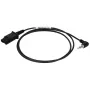 Καλώδιο ήχου Plusonic QD-3.5mm jack μοντέλο 100-012-P — υποδοχή 3,5 mm jack