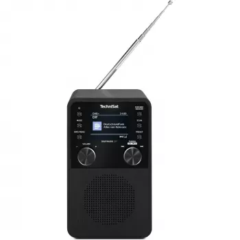 Ψηφιακό ραδιόφωνο TECHNISAT DigitRadio 317 — μαύρο, λήψη FM και DAB+