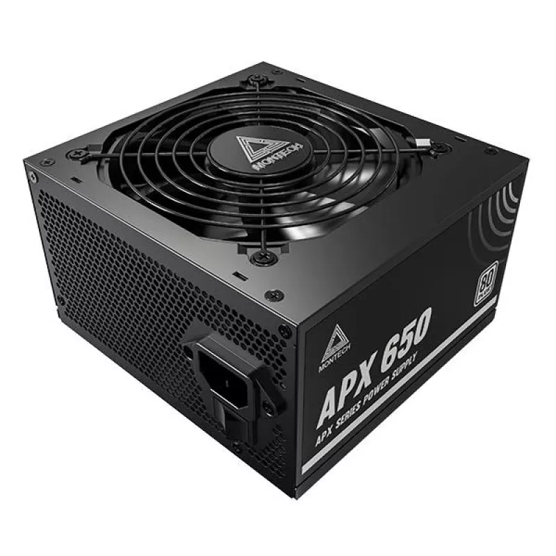 Montech APX650 τροφοδοτικό 650 W 20+4 pin ATX ATX μαύρο