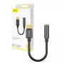 Προσαρμογέας καλωδίου Baseus CATL54-01 Type-C σε 3,5 mm, Μαύρο