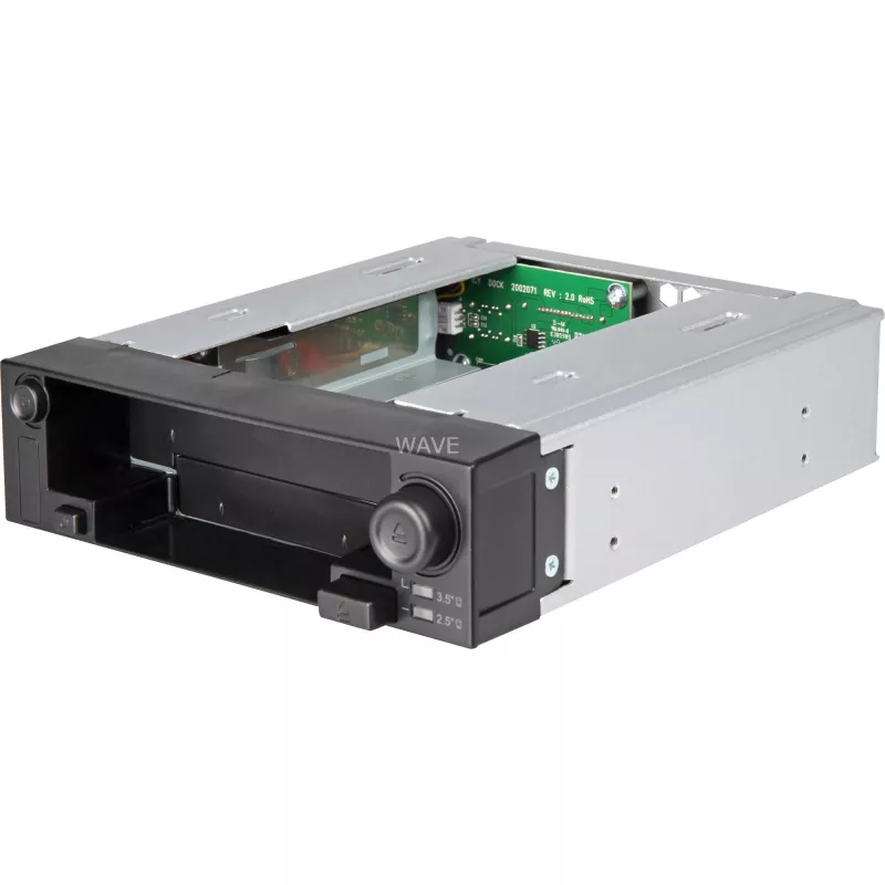 Icy Dock DuoSwap Μαύρο MB971SP-B