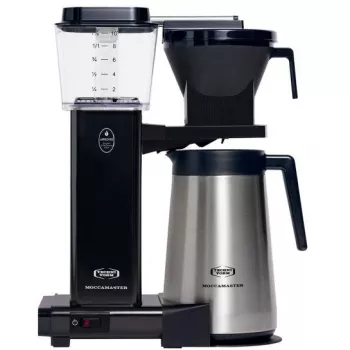 Moccamaster KBGT 741 μηχανή καφέ φίλτρου με θερμό, μαύρη