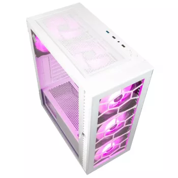 Kolink Observatory HF Glass ARGB Midi-Tower - λευκό