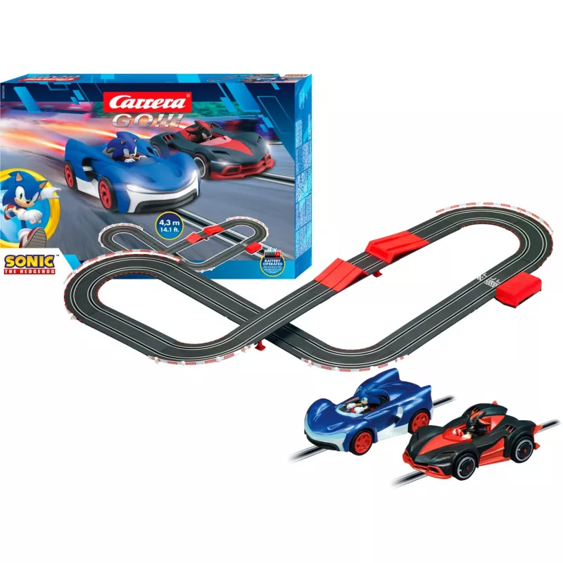 CARRERA GO Sonic Πίστα 4,3 m + Κεκλιμένη Στροφή 20063520