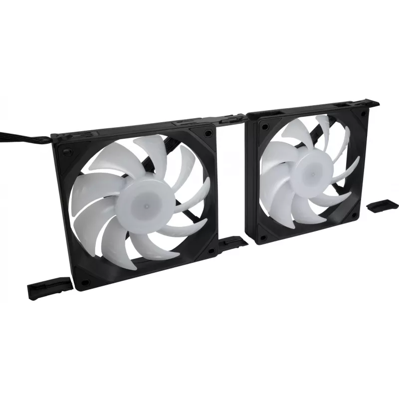 Ανεμιστήρας κουτιού υπολογιστή INTER-TECH ES-011, 120 mm, μαύρος, 1 τεμ.