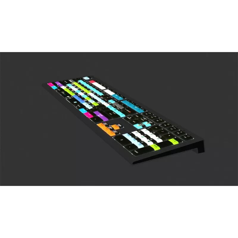 Logickeyboard Avid Media Composer Astra 2 πληκτρολόγιο universal USB QWERTY γερμανικό γκρι