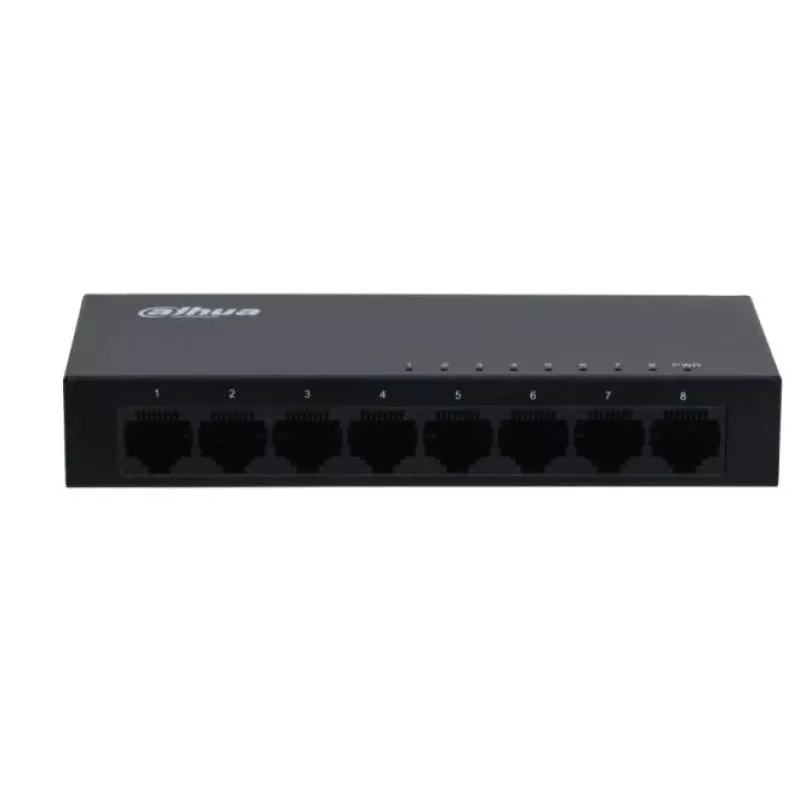 Dahua Technology SG1008-EUR Δικτυακό switch Unmanaged L2 Gigabit Ethernet (10/100/1000) μαύρο