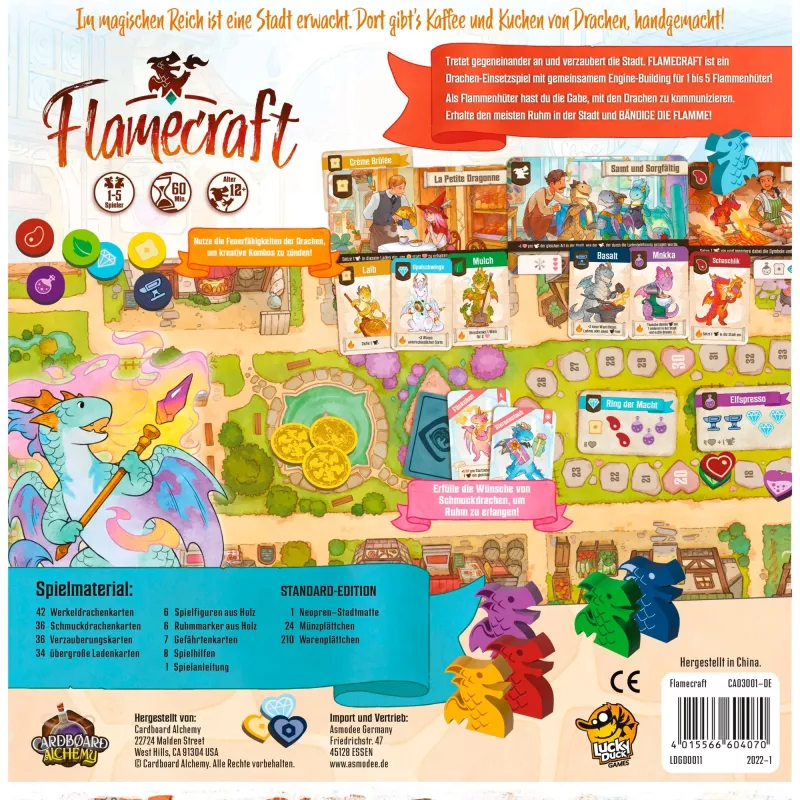 Flamecraft, Επιτραπέζιο παιχνίδι