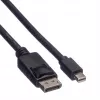 ROLINE 11445634 Καλώδιο DisplayPort Mini DisplayPort 1m μαύρο