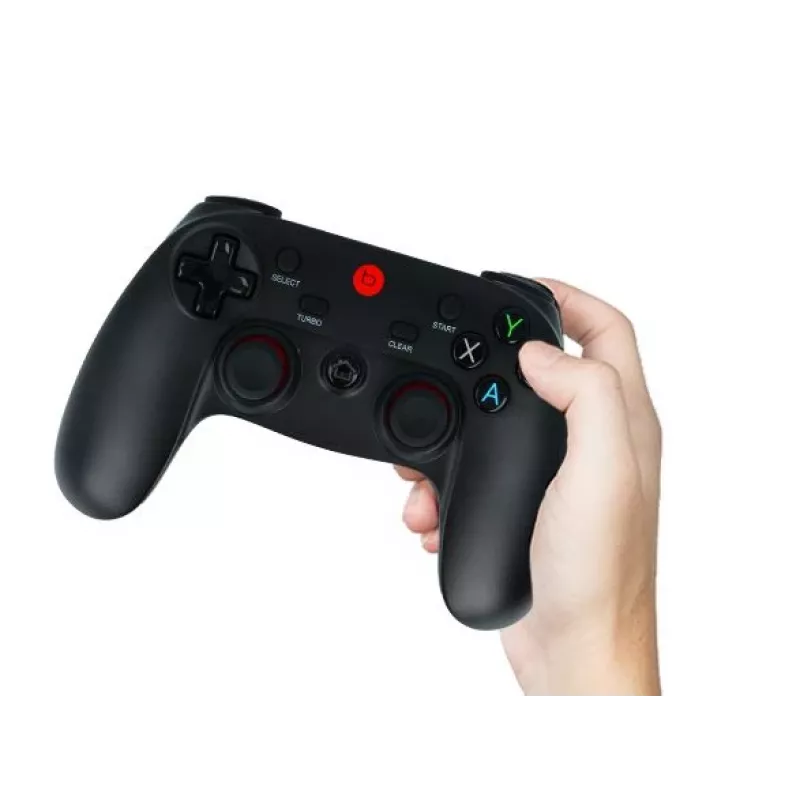 Ασύρματο gamepad TechBite Flix — Bluetooth, εργονομικός σχεδιασμός, επαναφορτιζόμενο