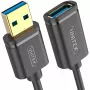 Καλώδιο UNITEK Y-C457GBK USB USB 3.2 Gen 1 (3.1 Gen 1) 1 m USB A Μαύρο