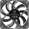 Ανεμιστήρας κουτιού SILVERSTONE SST-AS120B 120mm μαύρο διαφανές, 3-Pin