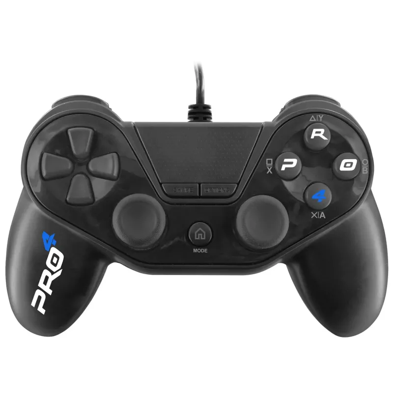 Ενσύρματο χειριστήριο παιχνιδιών SUBSONIC SA5417 για PS4, μαύρο