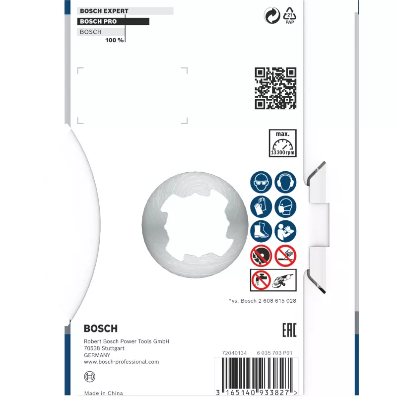 Bosch 2 608 615 165 εξάρτημα γωνιακού τροχού δίσκος κοπής