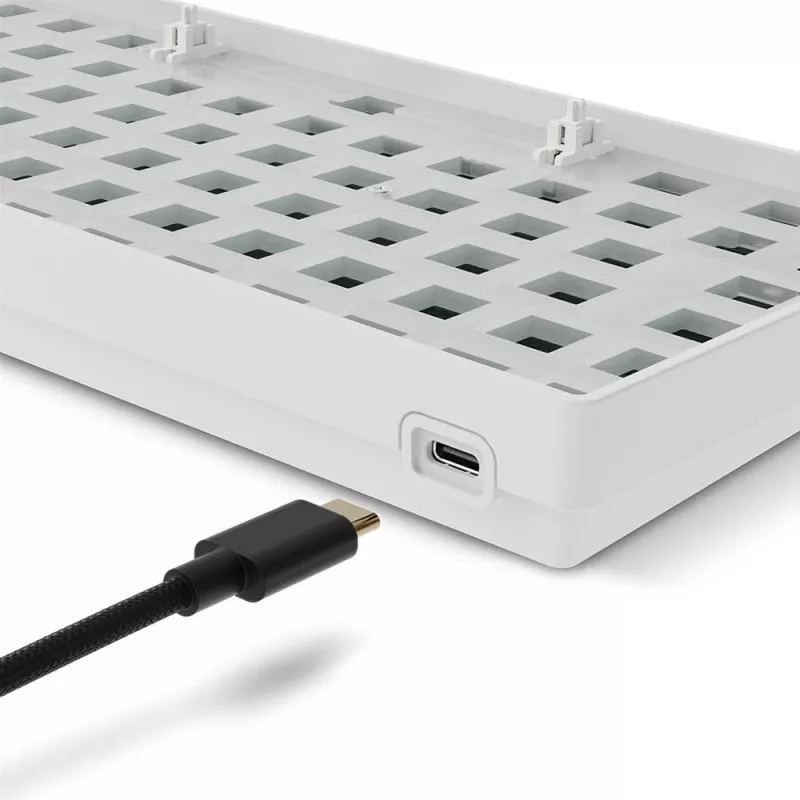 Sharkoon SKILLER SGK50 S2 White Barebone κιτ πληκτρολογίου