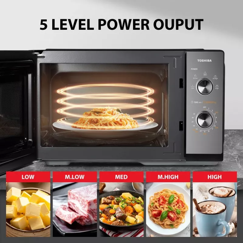 Φούρνος μικροκυμάτων Toshiba MM2-EM20PF(MB) 800 W 20 L