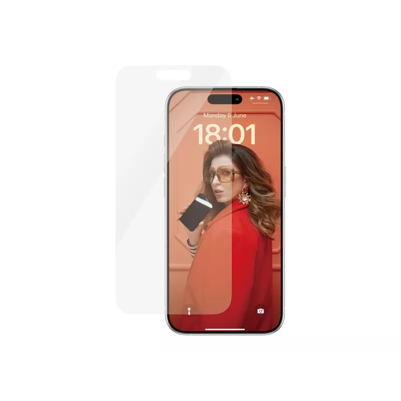 PanzerGlass® Μεμβράνη προστασίας οθόνης iPhone 15 Pro | Classic Fit
