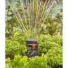 Περιστρεφόμενος εκτοξευτήρας νερού Gardena 13325-20 μαύρο 1 τεμ.