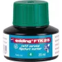 Edding FTK 25 μελάνι αναπλήρωσης για μαρκαδόρους, με βάση το νερό, πράσινο