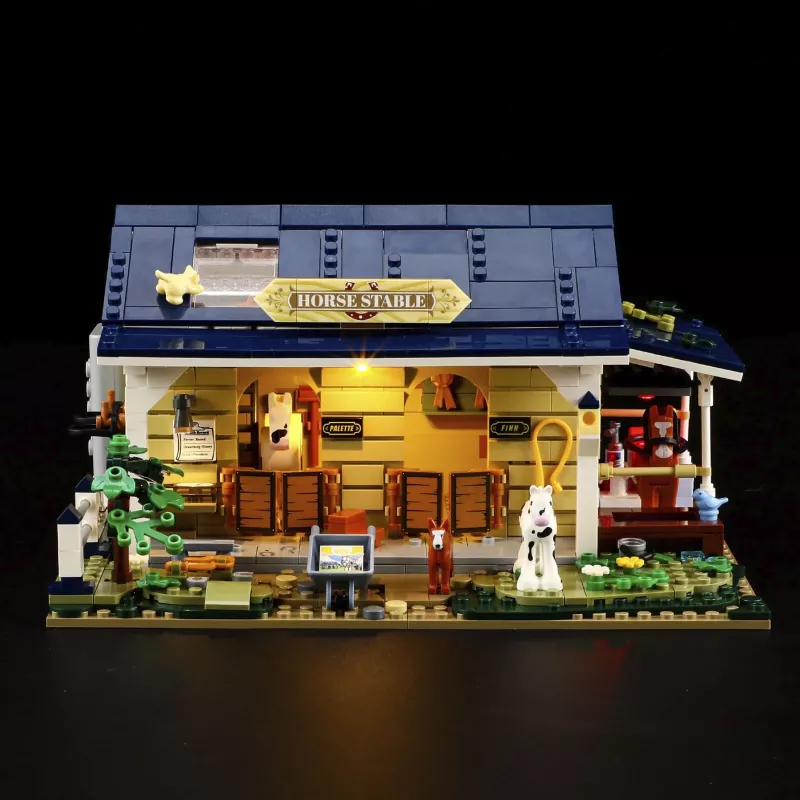Lumibricks Pferdestall, Κατασκευαστικό παιχνίδι