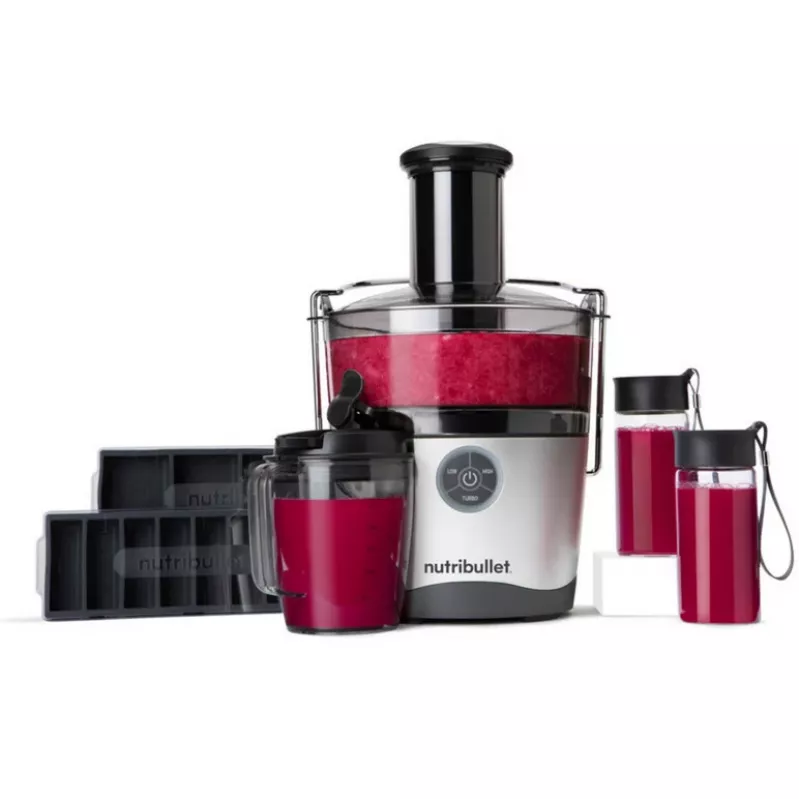 NutriBullet juicer Pro NBJ200G (Ασημί/Γκρι, 1.000 Watt) (0C22500002)