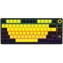 Ασύρματο μηχανικό gaming πληκτρολόγιο LORGAR KBP7075W — μαύρο/κίτρινο, διάταξη EN