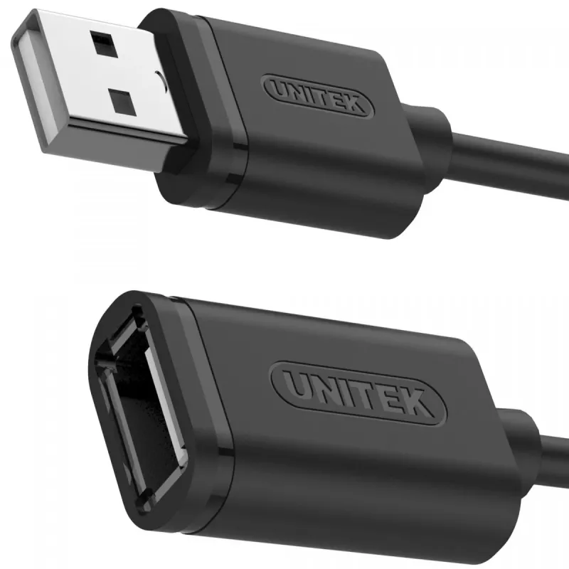 Καλώδιο επέκτασης Unitek Y-C428GBK USB 2.0, Am-af
