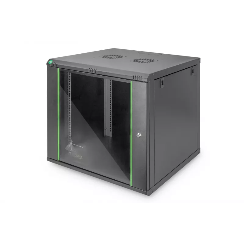 Επιτοίχια βάση Digitus DN-19 09U-6/6-EC-SW