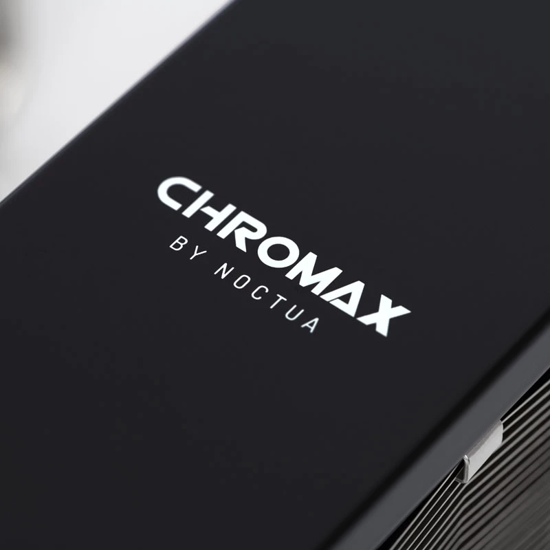 Noctua NA-HC8 chromax.Μαύρο Κάλυμμα ψύκτρας