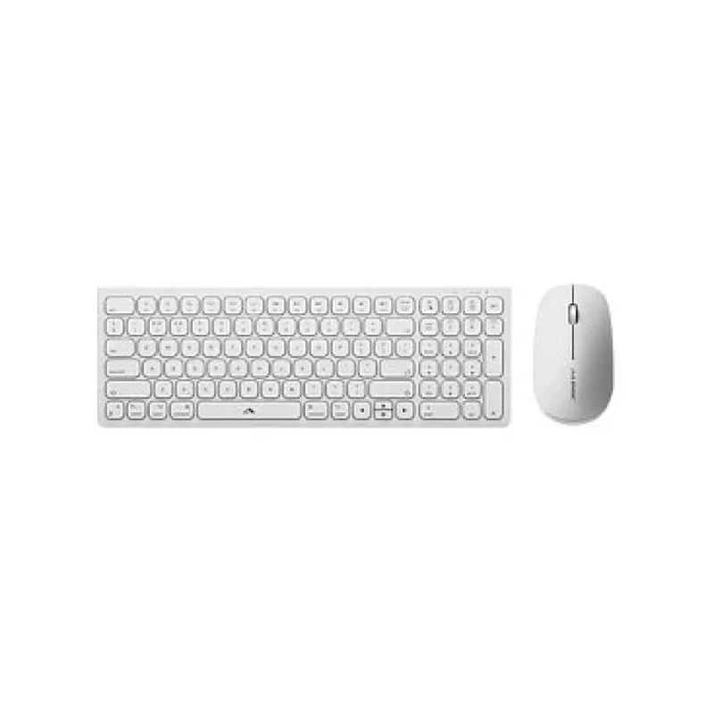 Alogic Echelon Compact USB-C BT πληκτρολόγιο γερμανικό + ποντίκι λευκό - πληκτρολόγιο - USB Type-C - πληκτρολόγιο - USB Type-C