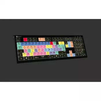 Logickeyboard Adobe Premiere Pro CC ASTRA 2 πληκτρολόγιο με οπίσθιο φωτισμό Γερμανικά (LKB-PPROCC-A2PC-DE)
