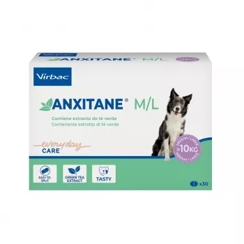 VIRBAC ANXITANE υποστήριξη στρες για σκύλους, κουτί με 30 δισκία